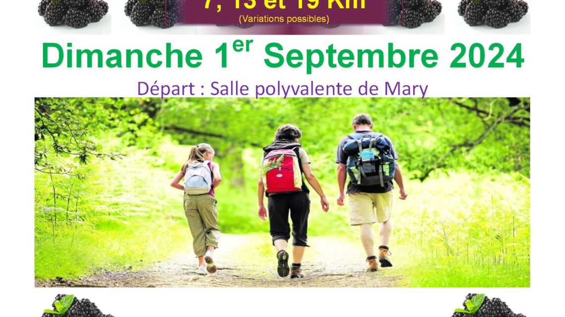 27ème marche des Mûrons